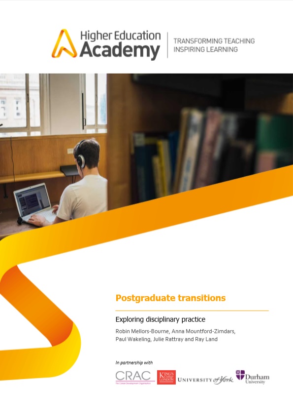 Postgraduate transitions: exploring disciplinary practice